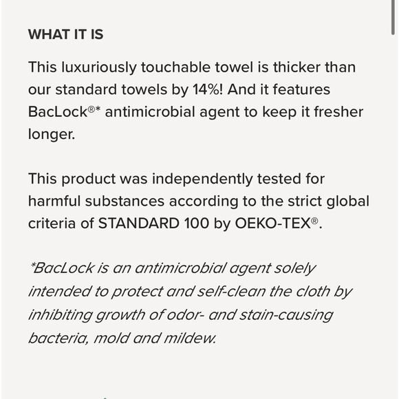 Norwex Deluxe Hand Towel LE Marine Stripe NWOT - Picture 4 of 8